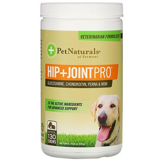 Pet Naturals of Vermont, Hip + Joint Pro, For Dogs, 130 Chews, 18.34 oz (520 g)