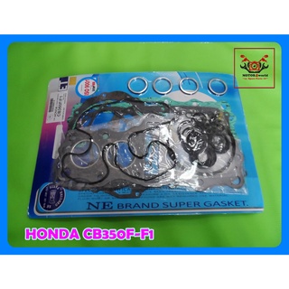 HONDA CB350 F/F1 year 1973-1974 ENGINE GASKET COMPLETE SET ISO9001 "NON ASBESTOS" /ปะเก็นเครื่อง ชุดใหญ่ อย่างดี ไม่มีแร