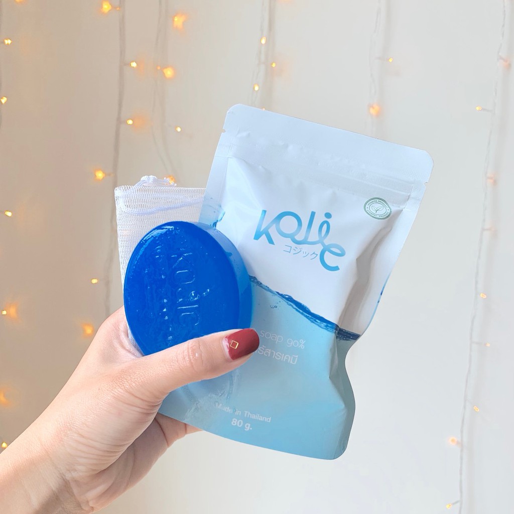 ลดล้างสต๊อก​!! Kojic White Soap สบู่โคจิก สบู่วิตามิน สบู่ผิวขาว ของแท้ 100%