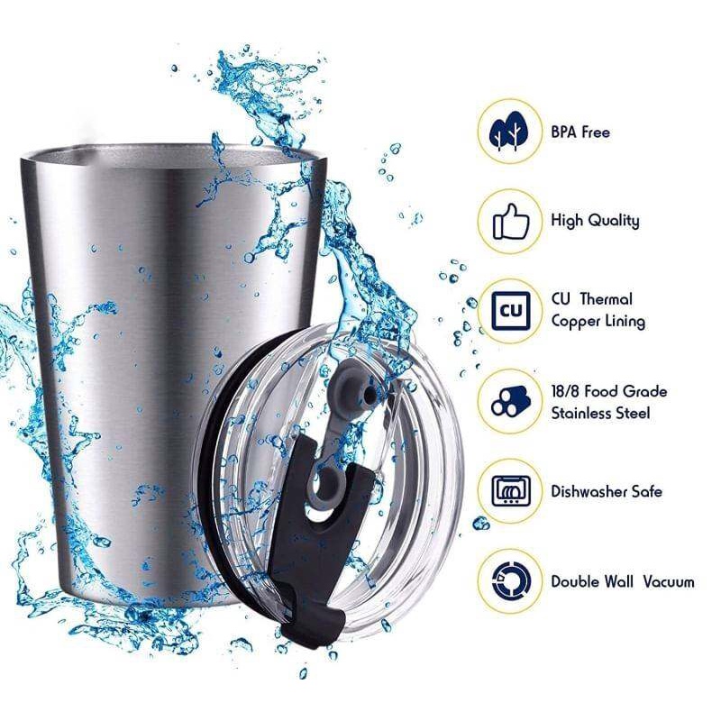 Swell tumbler 20oz แก้วน้ำสแตนเลสฝาสไลด์ แก้วน้ำสแตนเลสเก็บความร้อน ความเย็น แก้วน้ำสแตนเลส แก้วเก็บ