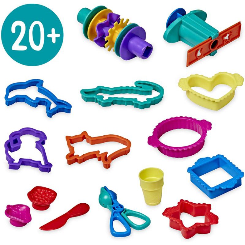 play doh large tools and storage