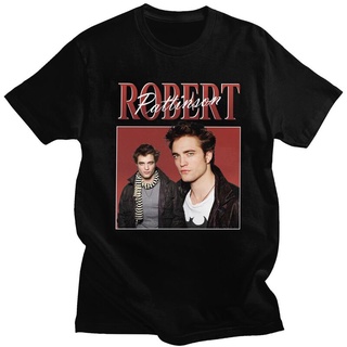 เสื้อยืด ผ้าฝ้าย พิมพ์ลาย Robin Edward Cullen สไตล์วินเทจ แฟชั่นฤดูร้อน สําหรับผู้ชายS-5XL