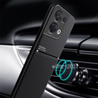 2022 New Casing OPPO Reno8 5G / Reno8 Pro 5G เคส Phone Case Leather Business Anti Drop Durable Protective Hard Case เคสโทรศัพท์