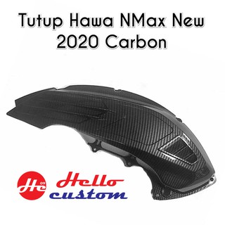 ครอบกรองอากาศ All new Nmax 2020 - 2022 / AEROX 2021 - 2022 ลายเคฟล่า ฟิมส์เคฟล่าลอยน้ำ