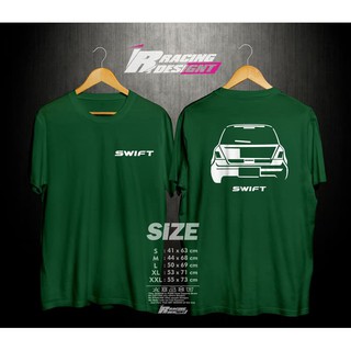 เสื้อผ้าผชเสื้อยืด แขนสั้น พิมพ์ลาย Suzuki Swift Gen 1st Rear Distro คุณภาพสูง สําหรับผู้หญิงS-5XL