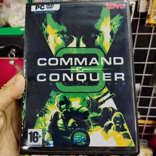 แผ่นเกมคอม PC : command conquer 3 tiberium wars (2 DVD)