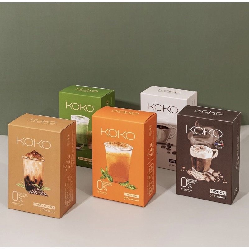 KOKO Prebiotic Cocoa โกโก้เข้มข้น Premium จากฝรั่งเศส [แบ่งขาย]