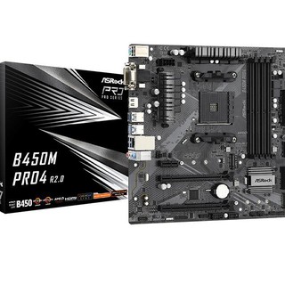 MOTHER BOARD B450M-PRO4-R2.0