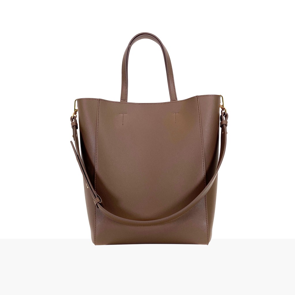 knack.bag -Tote bag (L) - Taupe (สีโท้ป) กระเป๋าถือกระเป๋าสะพาย