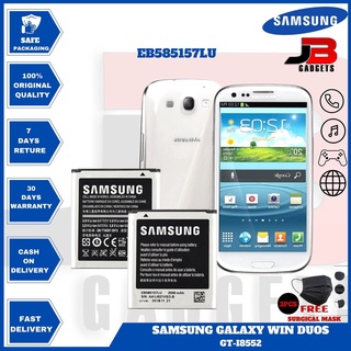 แบตเตอรี่ Samsung Galaxy win Duos GT-I8552 รุ่น :EB585157LU (2000mAh)