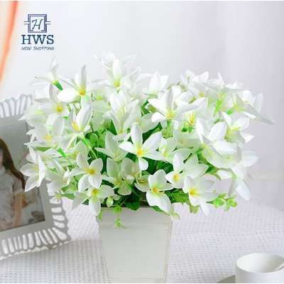 Fake Rose Flower Floral Wedding Bouquet Party Home Deco