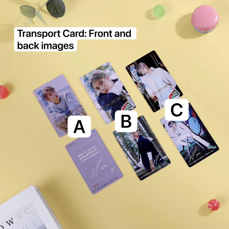 รายการบุคคล: บัตรขนส่ง Renjun Yikatong NCT Dream 2020 一卡通