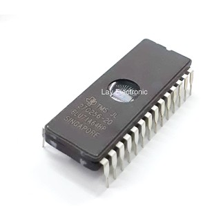 EPROM 27C256 / TMS27C256-20 ยี่ห้อ Texa Instrument  ของใหม่เดิมแท้ 100% (ไม่ใช่ของบิ้วทำใหม่)