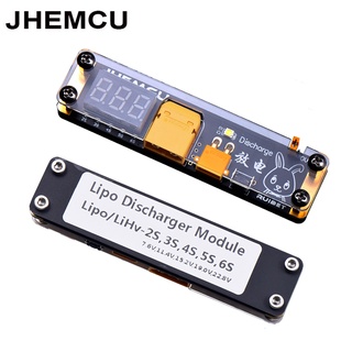 Jhemcu Ruibet Lipo ที่ชาร์จแบตเตอรี่ในตัว 2-6S LED XT30 XT60 สําหรับรถบังคับ