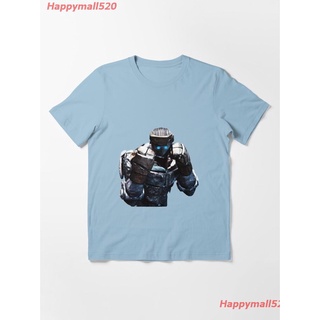 New Atom Real Steel Essential T-Shirt เสื้อยืด ดพิมพ์ลาย เสื้อยืดผ้าฝ้าย คอกลม cotton ความนิยม discount Unisex