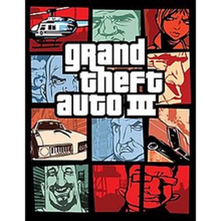 Grand Theft Auto III แผ่นเกมส์ PS2
