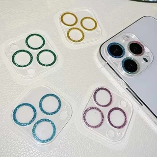 💖💖ฟิล์มกระจก เลนส์กล้อง เพชร(HD) FOR iPhone 11 16 15 14 17 12 13 Pro Max ไอโฟน 16 11 12 13 14 15 Pro