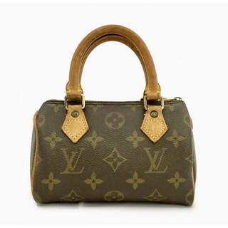 Louis Vuitton Monogram Mini Speedy Hand bag /A0967