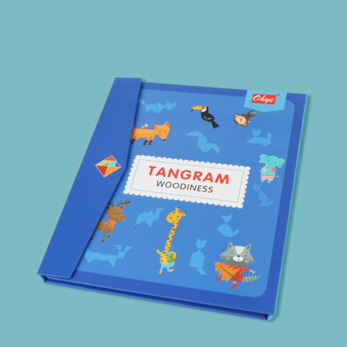 จิ๊กซอว์ไม้ แทนแกรม Tangram ของเล่นเสริมพัฒนาการ