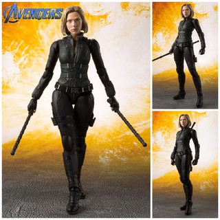 Figma ฟิกม่า Model Figure ฟิกเกอร์ Avenger อเวนเจอร์ส Scarlett สการ์เลตต์ Natasha Romanoff แบล็ควิโดว์ นาตาชา โรแมนนอฟฟ์