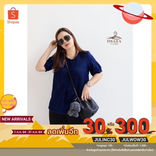 เสื้อลินิน รุ่นSasi #สีกรมท่า