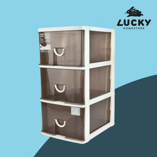 LUCKY HOME ลิ้นชักรองเท้า P5-0030 ขนาดสินค้า (กว้างxยาวxสูง) : 26 x 36 x 51 cm