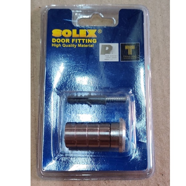 ตัวรับกลอนกันฝุ่นสแตนเลส SOLEX สแตนเลส 304 แป้นปิดรูกลอน แป้นรับกลอน เบ้ารับกลอน เบ้ารับเดือยกลอน ตัวปิดรูกลอน ราคา ถูกที่สุด ดีลบีเคเค แกลเลอรีภาพที่ 2