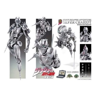 ☣️ NEW Silver Chariot SAS S.A.S Super Action Statue JoJo ‘s Bizarre Adventure โจโจ้ ล่าข้ามศตวรรษ #EXO.Killer