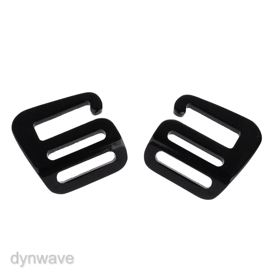 [DYNWAVE] 16Pcs 1 G Hook Outdoor Webbing Buckle Strap Emergency Survival 25mm