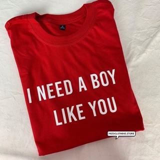 "BOY LIKE YOU" เสื้อ Cotton 100%