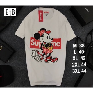 supreme  เสื้อยืดแขนสั้น