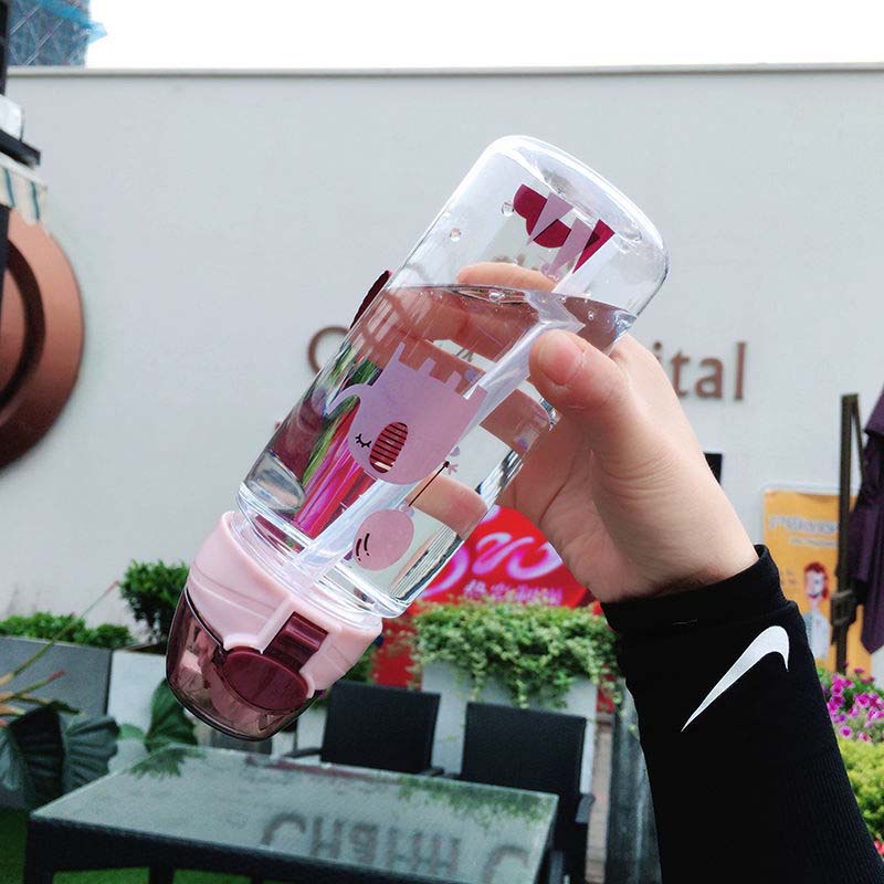 กระติกน้ำเด็ก พร้อมส่ง ขวดน้ำเด็กไปโรงเรียนมีหลอด วัสดุ Tritan Bpa Free Water Bottle for Kids 650ml ราคา ถูกที่สุด ดีลบีเคเค แกลเลอรีภาพที่ 8