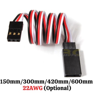 สายเคเบิลต่อขยายเซอร์โว ตัวผู้ เป็นตัวเมีย (JR) 22AWG 150 มม. 300 มม. 420 มม. 600 มม. (เลือกได้) XJ059N