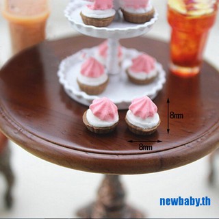 【 Newbaby 】ขนมเค้กจิ๋ว 1:12 บ้านตุ๊กตา diy ตกแต่งบ้านตุ๊กตา