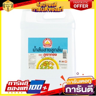 🔥สุด🔥 ภูเขาทอง น้ำส้มสายชูกลั่น5% ขนาด 5000ซีซี 5L Golden Mountain Vinegar 🚚💨