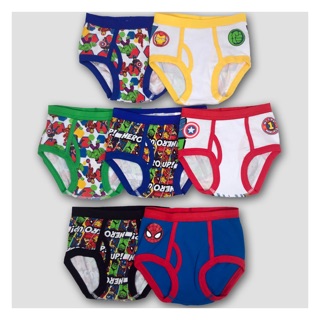 กางเกงชั้นใน Marvel Boys Briefs Underwear แพค 7 ตัว ไซส์ 4 ปี