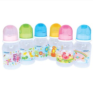 ATTOON ขวดนมทรงบูธ 4oz รุ่น Smile(คละลาย)