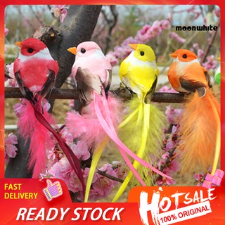 ❀Pyy❀ขนนกโฟมเทียม เครื่องประดับ สําหรับตกแต่งสวน ต้นไม้ สนามหญ้า