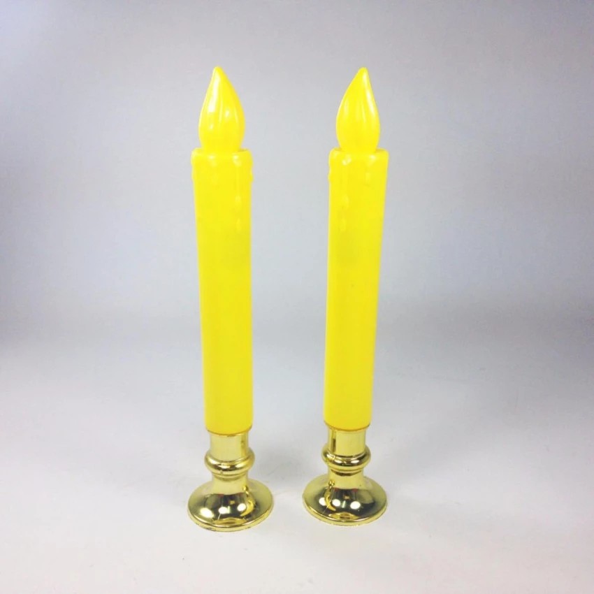 JMT ชุด เทียน LED สีเหลือง