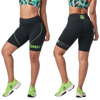 Zumba EST. 01 High Waisted Biker Shorts (กางเกงออกกำลังกายซุมบ้า)