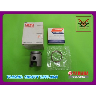 YAMAHA CHAPPY LB50 LB80 PISTON with PISTON RING SET "GENUINE PARTS" // ชุดลูกสูบ พร้อม แหวนลูกสูบ ของแท้ สินค้าคุณภาพดี