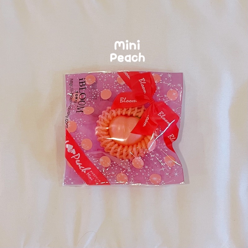 [มือ1] สกุชชี่ ibloom พีชมินิ (อ่านรายละเอียดก่อนสั่งซื้อ)