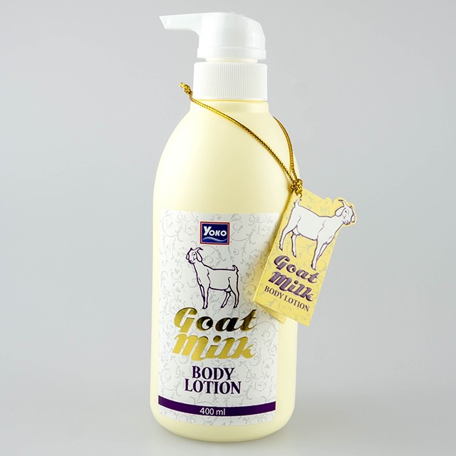 เพิ่มการบำรุงผิวX2 โยโกะ โลชั่นบำรุงผิว สารสกัดน้ำนมแพะ คอลลาเจน+สารกันแดด/YOKO GOAT MILK BODY