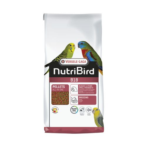 Nutribird B18 สูตรบำรุงพิเศษ แพ็คเก็จ 10 กิโลกรัม
