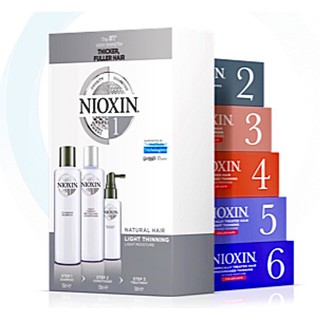 NIOXIN แชมพู+ครีมนวดผม กระตุ้นการเกิดผมใหม่ สูตร 1 ถึง 6 ลดการหลุดร่วงของเส้นผม 300 ML. ราคาดีดี๊