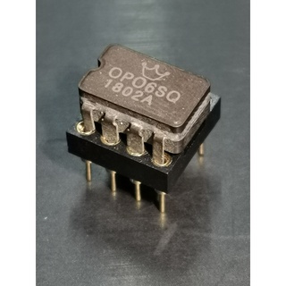 Dual OP-AMP ออปแอมป์ HDAM OP06SQ ตัวถังเซรามิค ผลิตที่ U.S.A. เสียงเทพขั้นสุด ของแท้ พร้อมส่ง