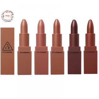 3CE Matte Mood Recipe Lip Color 3.5g (223 Mauve, 225 Flexible, 230 Kytaly, 229 Dry Tangerine, 216 Blshed, 231, 228, 217)