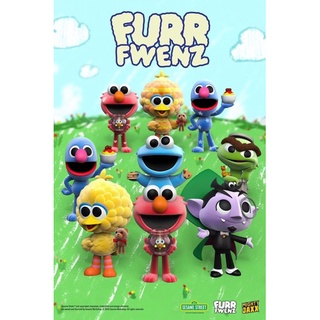 Blind Box Fur Fwenz : Sesame Street Series Blind Box by Mighty Jaxx
