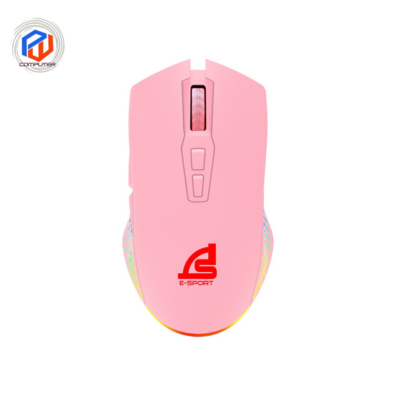 Signo Gaming Mouse Macro GM-951 Pinkker Pink