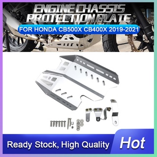 【ข้อเสนอพิเศษ】ฝาครอบป้องกันเครื่องยนต์รถจักรยานยนต์ สําหรับ Honda CB500X CB 500X CB400X 2019 2020 2021